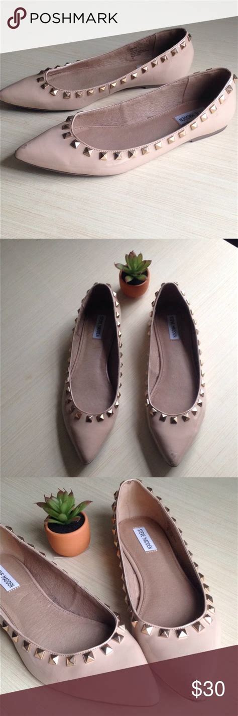 🌺🌺 Steve Madden studded flats sz. 11M | Studded flats, Steve madden ...