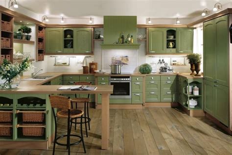 35 Gorgeous Olive Green Kitchen Walls - Home, Decoration, Style and Art Ideas