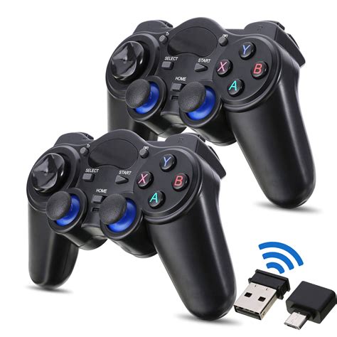 TSV USB 2.4G Wireless Gaming Controller Gamepad Joystick for Android ...