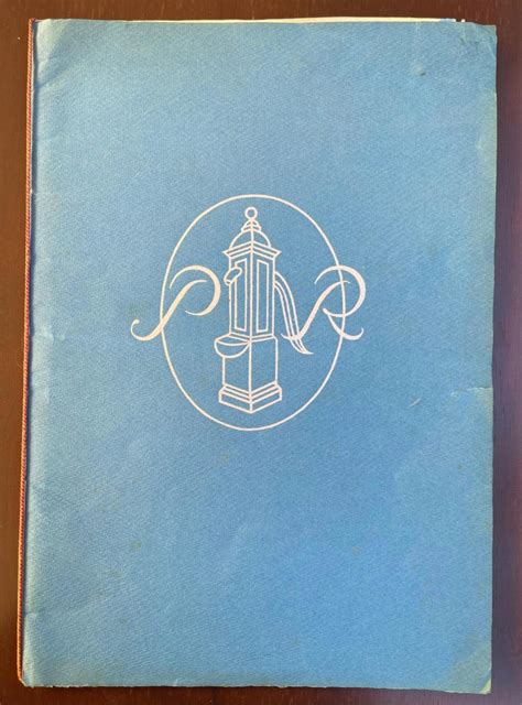 1955 The PUMP ROOM Restaurant Menu Ambassador East Hotel Chicago Illin – Vintage Menu Mania