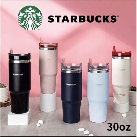 แก้ว Standley + STARBUCKS ขนาด 30 Oz แถมหลอด | Lazada.co.th