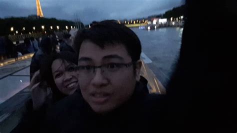Paris River Cruise with Lit Eiffel Tower in background - YouTube