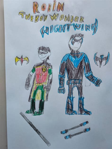 DC: Robin/Nightwing. by redrex96 on DeviantArt