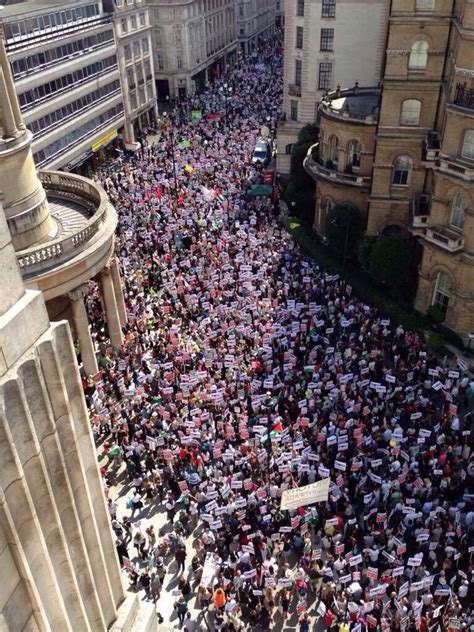 150,000 march in biggest London rally yet for Gaza - Palestine Solidarity Campaign