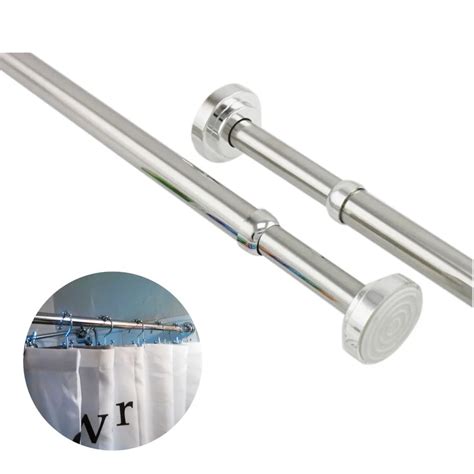 Aliexpress.com : Buy LUOEM 85CM to 150CM Shower Curtain Rod Adjustable Stainless Steel Spring ...