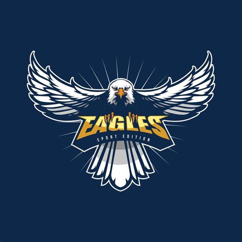 eagle sport logo template 40736781 Vector Art at Vecteezy