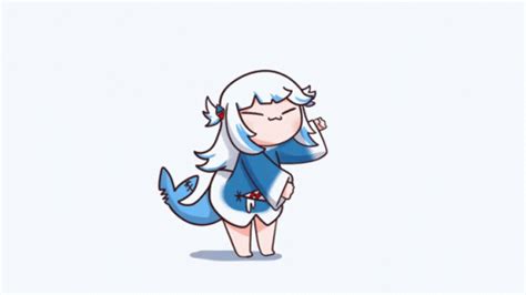 Gawr Gura Shark Girl GIF - Gawr Gura Shark Girl Dance - Discover ...