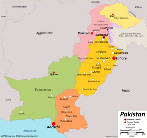 Pakistan Maps | Maps of Islamic Republic of Pakistan