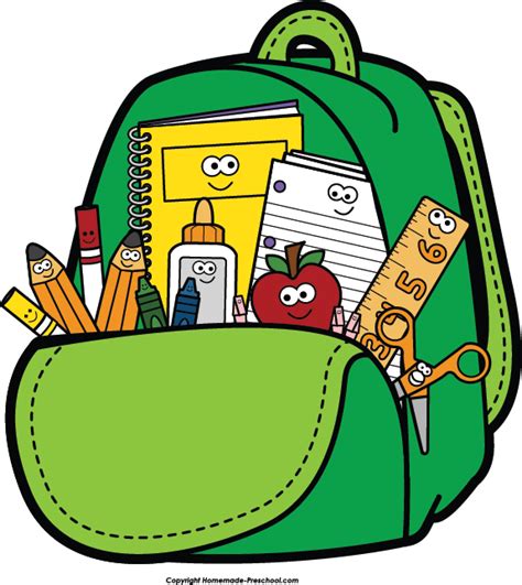 Free Back to School Clipart | Teacher clipart, Back to school clipart ...