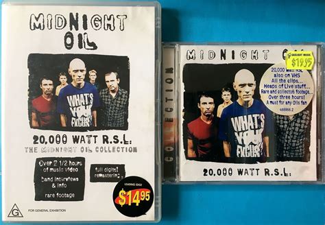 MIDNIGHT OIL: 20,000 Watt R.S.L. Greatest Hits (Best Of Collection CD+DVD) -VGC- | eBay