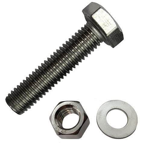 Zinc Plated MS Nut Bolt Washer Set, Hex, Rs 75 /kg Singh Forgings | ID ...