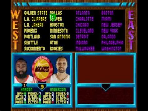 NBA Jam 2K17 Roster - SNES NBA Jam T.E. Update / Rom Hack - YouTube