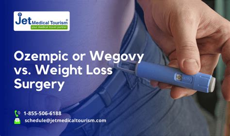 Ozempic or Wegovy vs. Weight Loss Surgery | Jet Medical Tourism