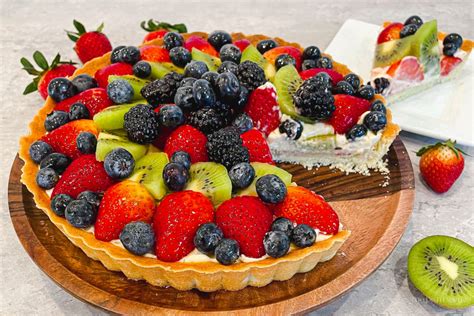 Fresh Fruit Tart - The Dish Diary