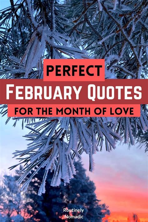 February Quotes for the Month of Love