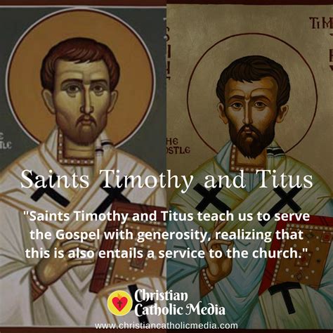 St. Timothy and Titus – Christian Catholic Media