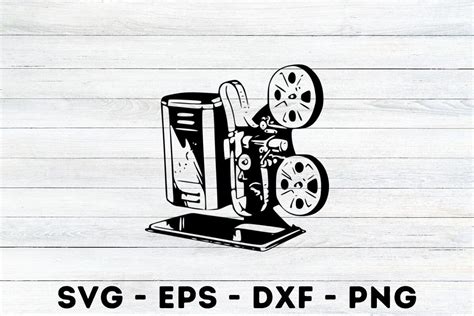 Movie Projector Silhouette Svg Graphic by MagaArt · Creative Fabrica