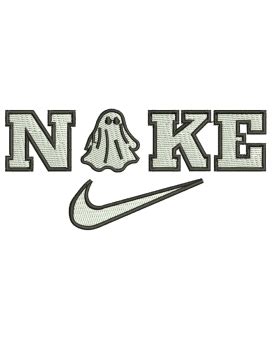 Nike Boo Embroidery Design | Nike Brand logo Embroidery Patterns