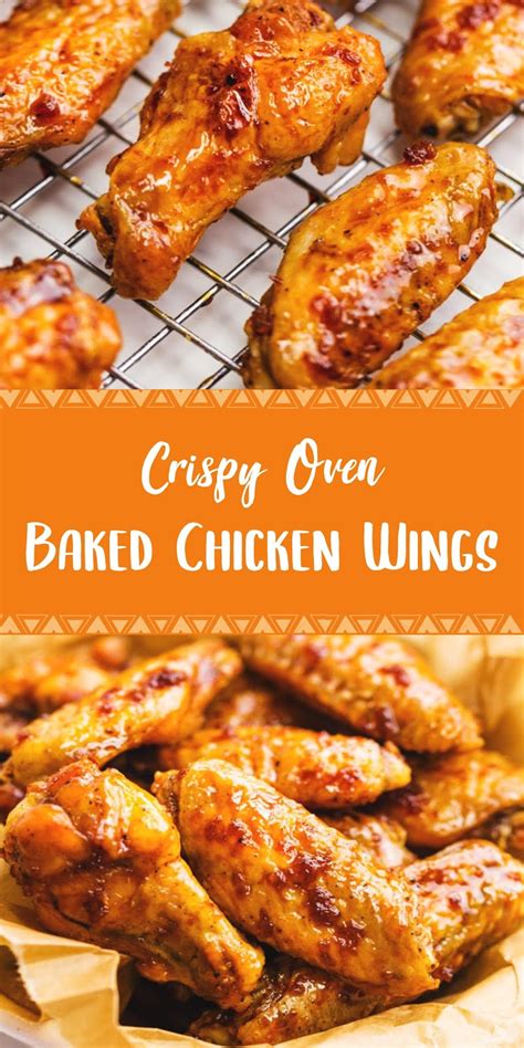 Crispy Oven Baked Chicken Wings