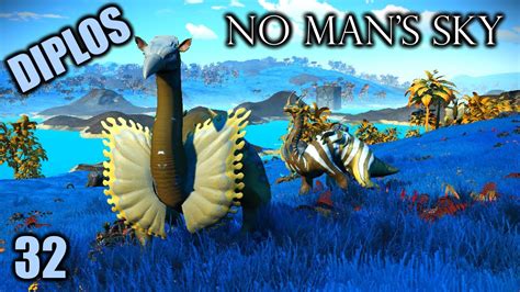 No Man's Sky 2023 Ep #32 - Beautiful Blue Paradise Planet of Amazing Diplos | Echoes Update ...