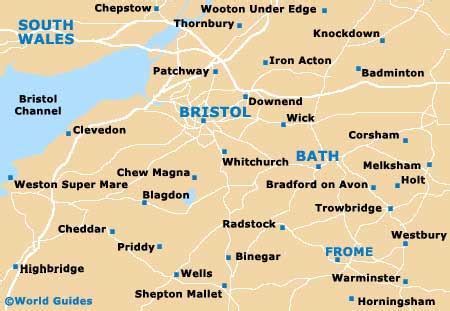 Bristol Maps: Maps of Bristol, England, UK