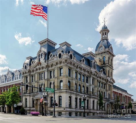 Wayne County Ohio Courthouse Photograph by Kenneth Lempert