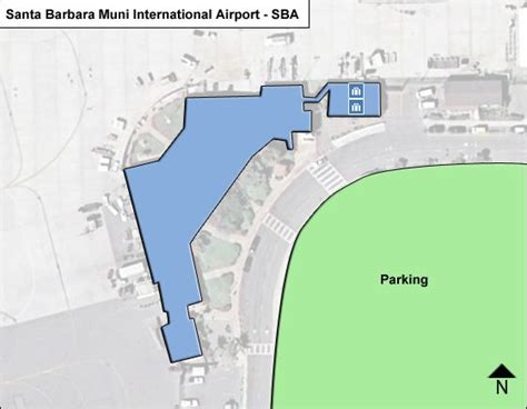 Santa Barbara Airport Map