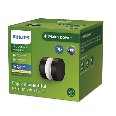 Philips Aplique de exterior LED Lava, altura 10 cm | Lampara.es