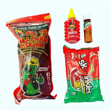 Chamoy Pickle Pickle Kit Spicy Pickle Spicy Snacks Chamoy - Etsy