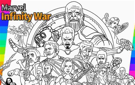 Avengers Infinity War Hulk Coloring Pages