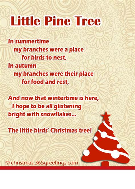 Christmas Tree Poems For Kindergarten - Christmas Poems For Children ...