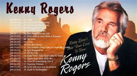 Kenny Rogers Greatest Hits 2021 - Top 20 Best Songs Of Kenny Rogers - Kenny Rogers Country Songs ...