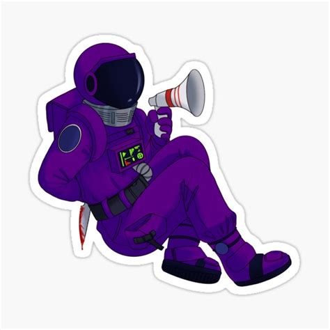 "Among Us Purple Impostor" Sticker for Sale by DemySketch | Redbubble