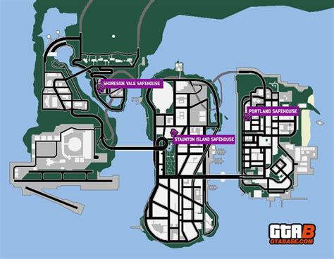 Gta 4 Safe House Map