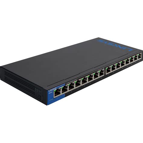 Linksys LGS116 16-Port Unmanaged Gigabit Ethernet Switch LGS116