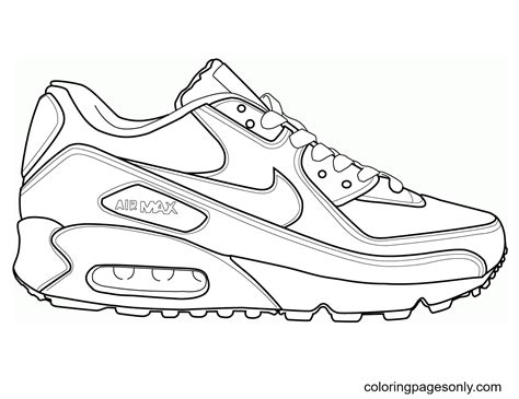 91 Shoe Coloring Pages - ColoringPagesOnly.com