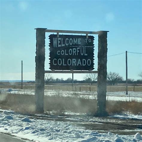 Photos at Nebraska / Colorado Border - Border Crossing in Julesberg