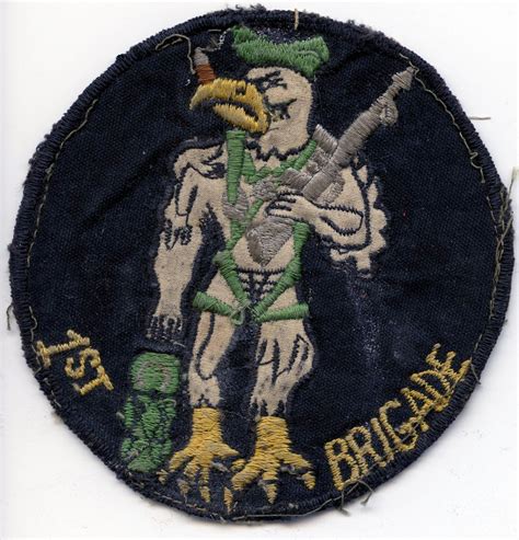 Vietnam Helicopter insignia and artifacts - 1st Brigade, 101st Airborne