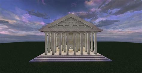 Roman Temple Minecraft Map