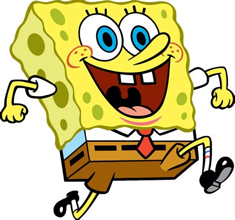 Cartoon Characters: SpongeBob SquarePants PNG