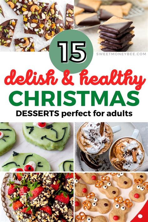 15 Easy and Healthy Christmas Desserts | Healthy christmas desserts ...