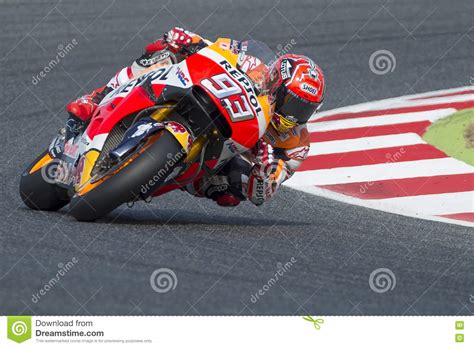 Driver Marc Marquez. Honda Team Editorial Photo - Image of grand, competition: 72458531