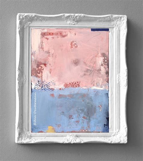 Blue and Pink Abstract Painting Urban Print Instant - Etsy