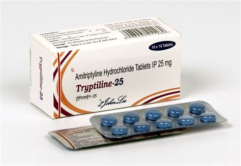 JOHNLEE Amitriptyline Hydrochloride Tablets, Packaging Type: Strips, | ID: 20300862133