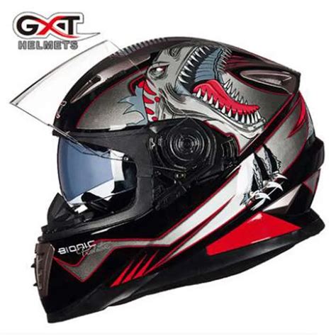 2017 Winter New GXT G 999 Full face Motorcycle helmets Double visor Motorbike helmets Moto ...