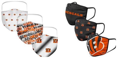 These Cincinnati Bengals face masks help keep you safe while showing ...