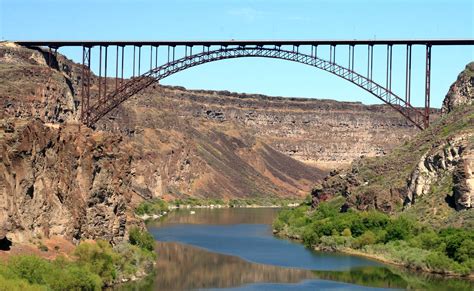 Perrine Bridge, Twin Falls, ID Photo Bridge, Snake River Canyon, Rickety Bridge, Twin Falls ...