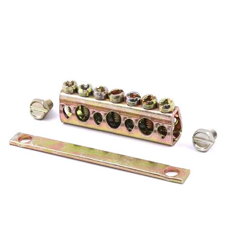 GE PowerMark Gold 4-Hole Grounding Bar Kit-TGK4CP - The Home Depot