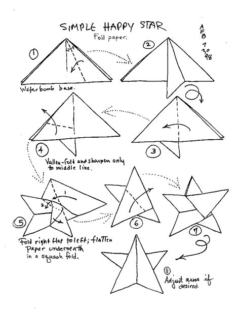 Henrys Star - Make-Origami.com