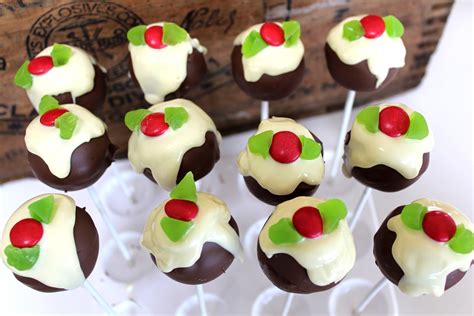 Christmas Pudding Chocolate Cake Pops and A Cake Pop Maker Giveaway ...